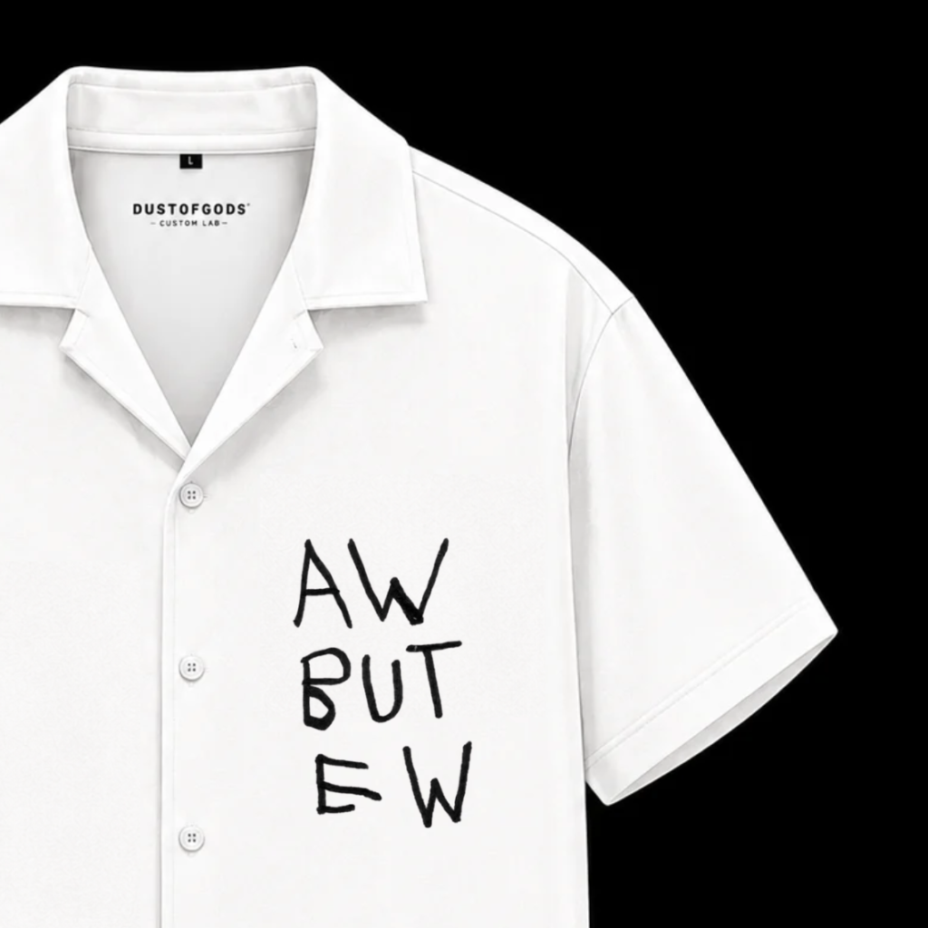 CUSTOM LAB - BOXY FIT CROPPED SHIRT