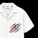 CUSTOM LAB - BOXY FIT CROPPED SHIRT