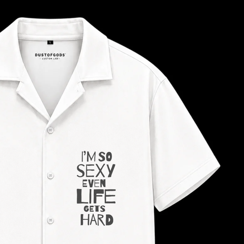 CUSTOM LAB - BOXY FIT CROPPED SHIRT
