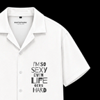 CUSTOM LAB - BOXY FIT CROPPED SHIRT