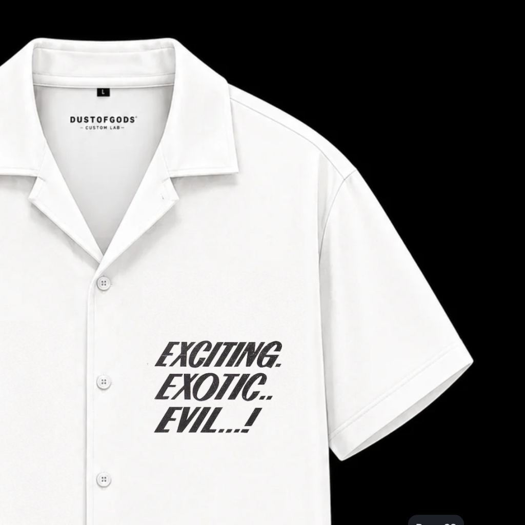 CUSTOM LAB - BOXY FIT CROPPED SHIRT