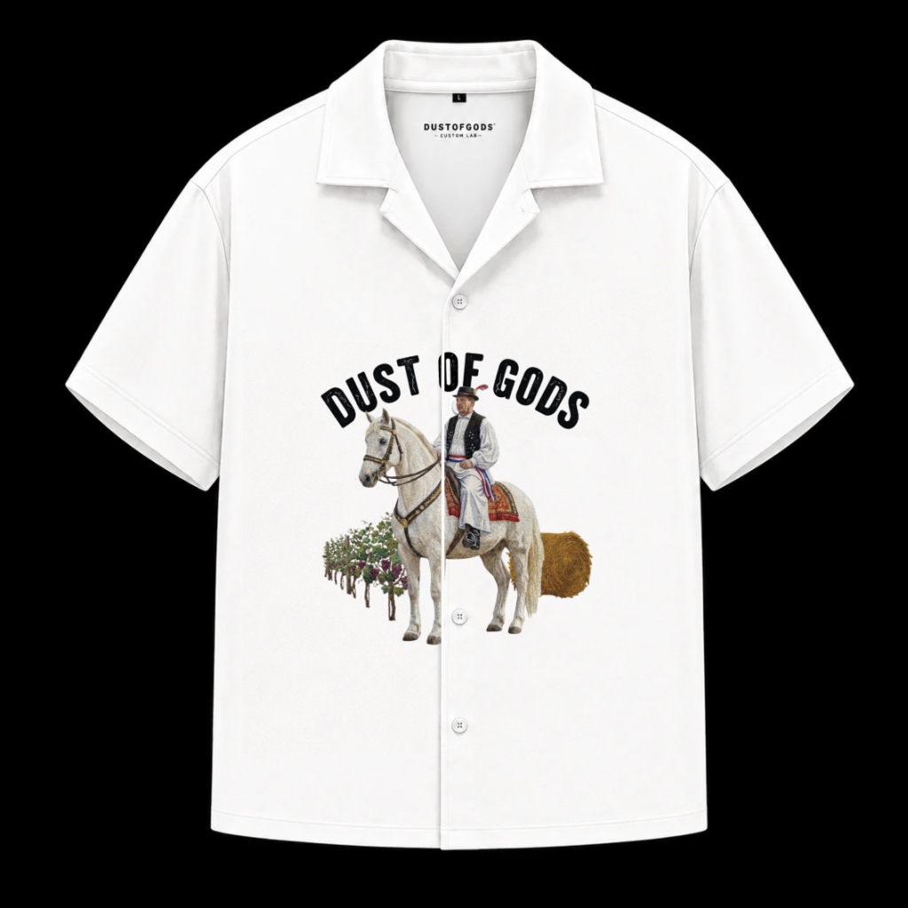 CUSTOM LAB - BOXY FIT CROPPED SHIRT