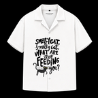 CUSTOM LAB - BOXY FIT CROPPED SHIRT