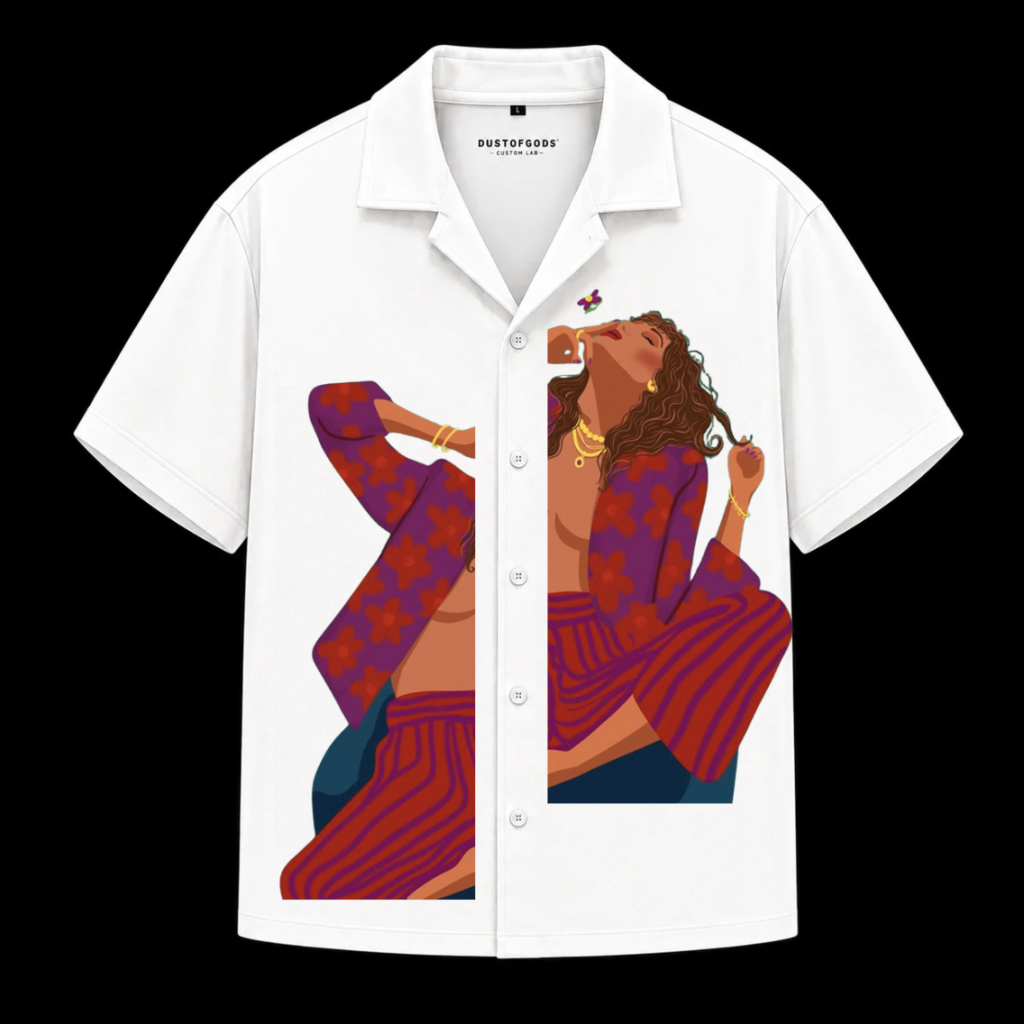 CUSTOM LAB - BOXY FIT CROPPED SHIRT