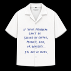 CUSTOM LAB - BOXY FIT CROPPED SHIRT