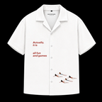 CUSTOM LAB - BOXY FIT CROPPED SHIRT
