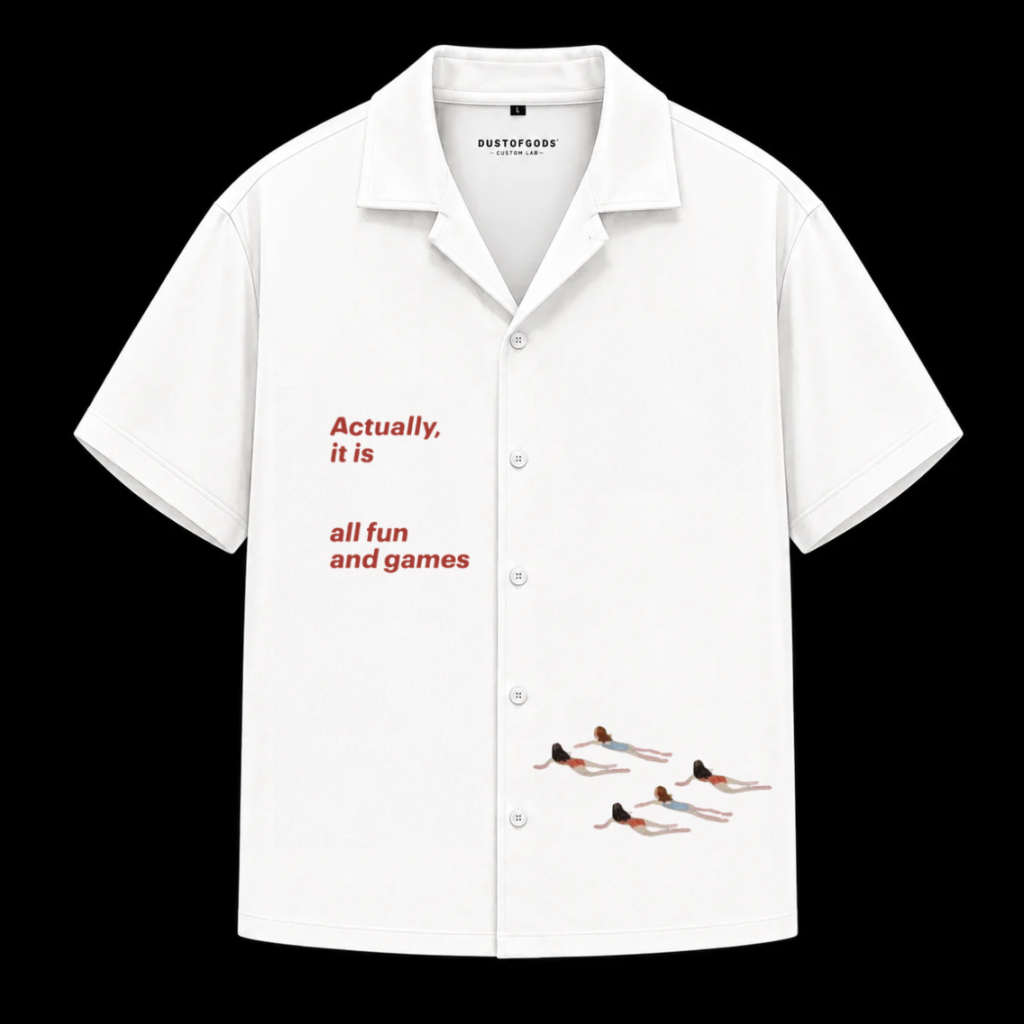 CUSTOM LAB - BOXY FIT CROPPED SHIRT
