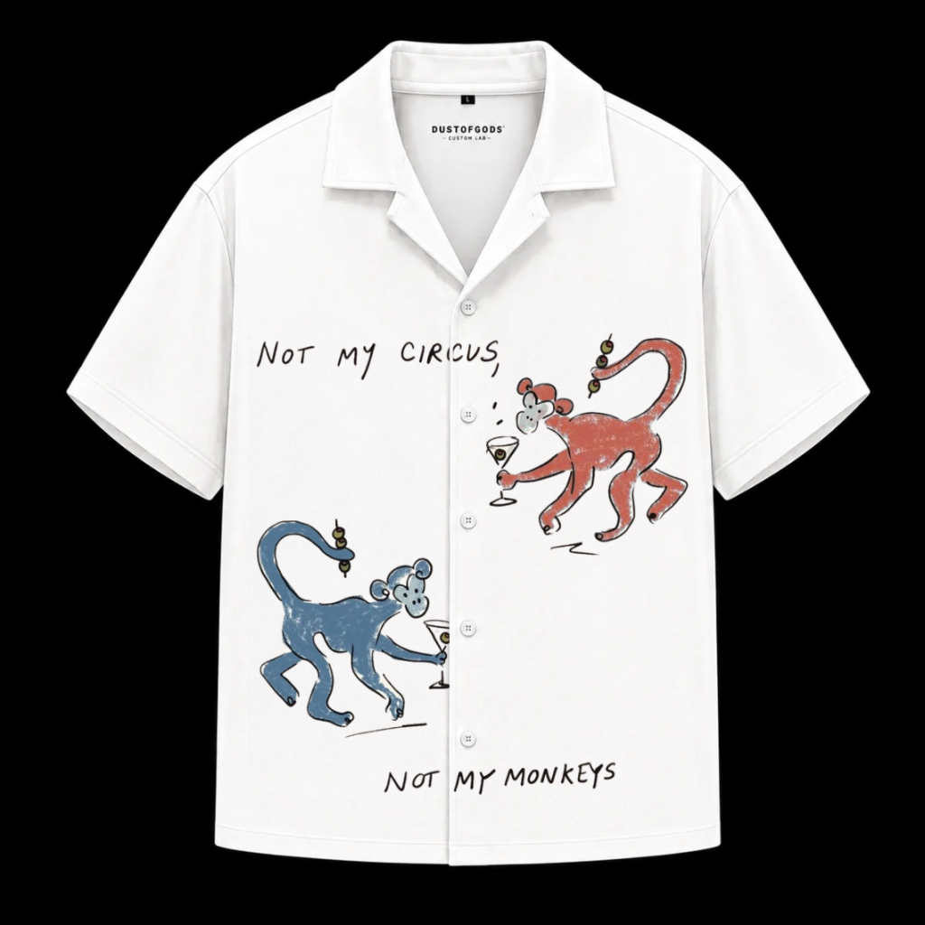 CUSTOM LAB - BOXY FIT CROPPED SHIRT