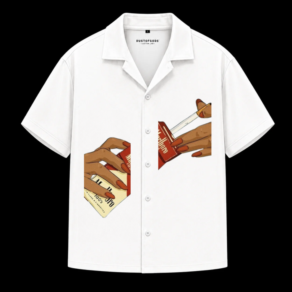 CUSTOM LAB - BOXY FIT CROPPED SHIRT