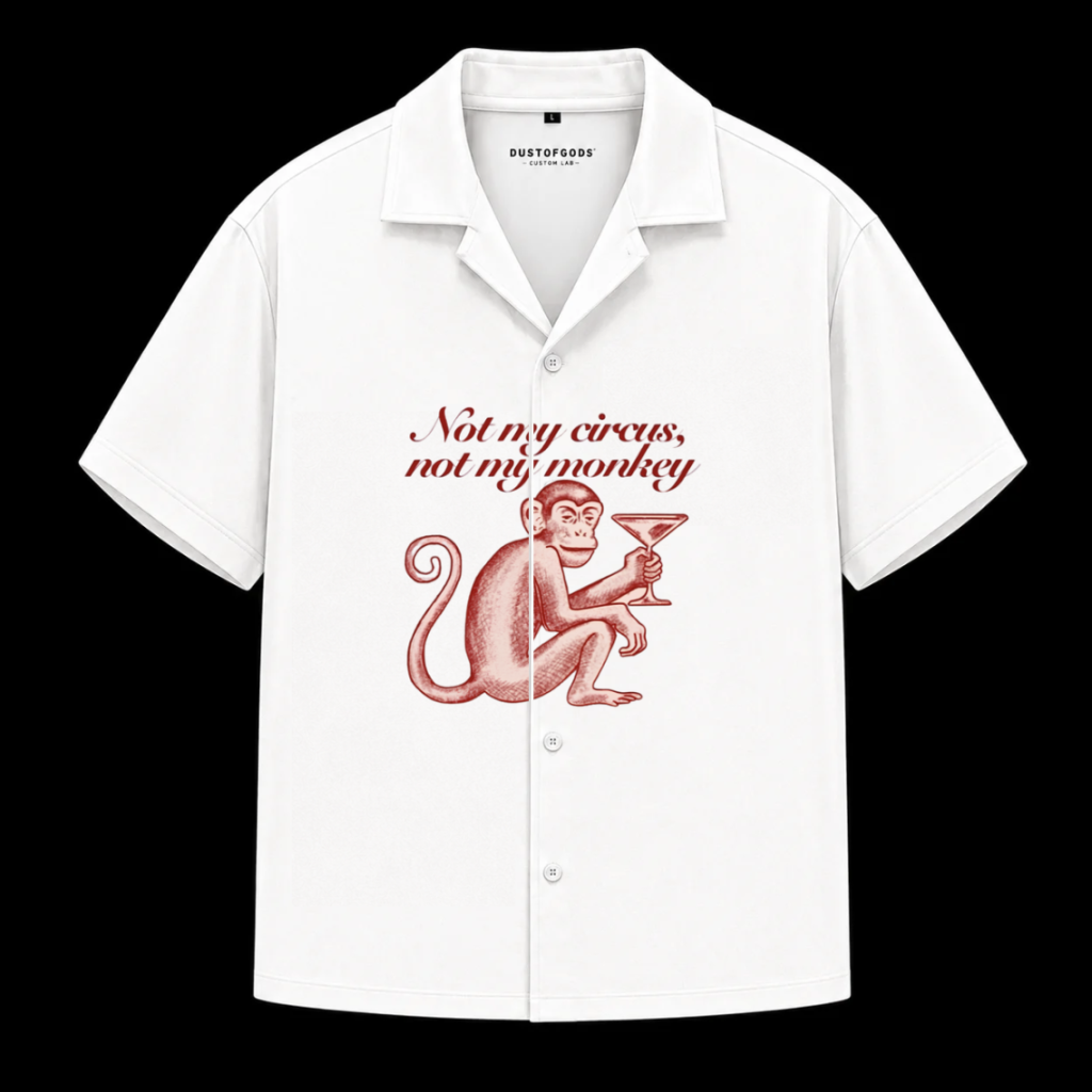 CUSTOM LAB - BOXY FIT CROPPED SHIRT