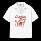 CUSTOM LAB - BOXY FIT CROPPED SHIRT
