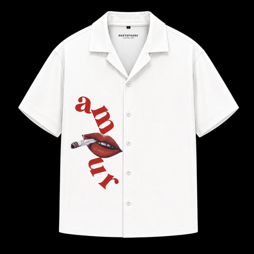 CUSTOM LAB - BOXY FIT CROPPED SHIRT
