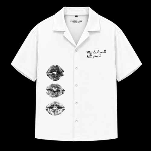 CUSTOM LAB - BOXY FIT CROPPED SHIRT