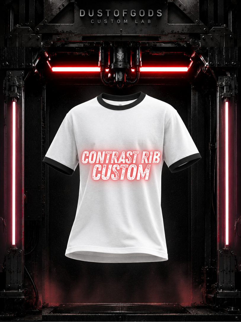 Custom Lab Premium Contrast Rib Tee product image