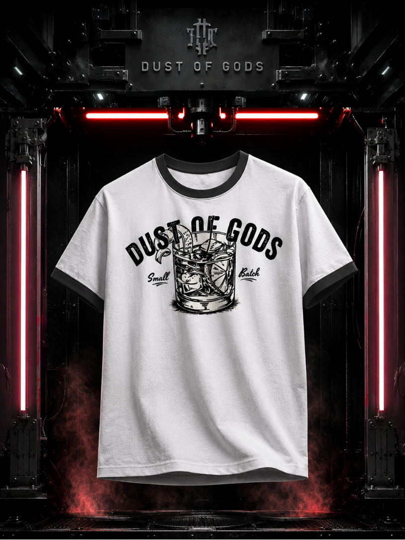 Whiskey - Premium Contrast Rib Tee